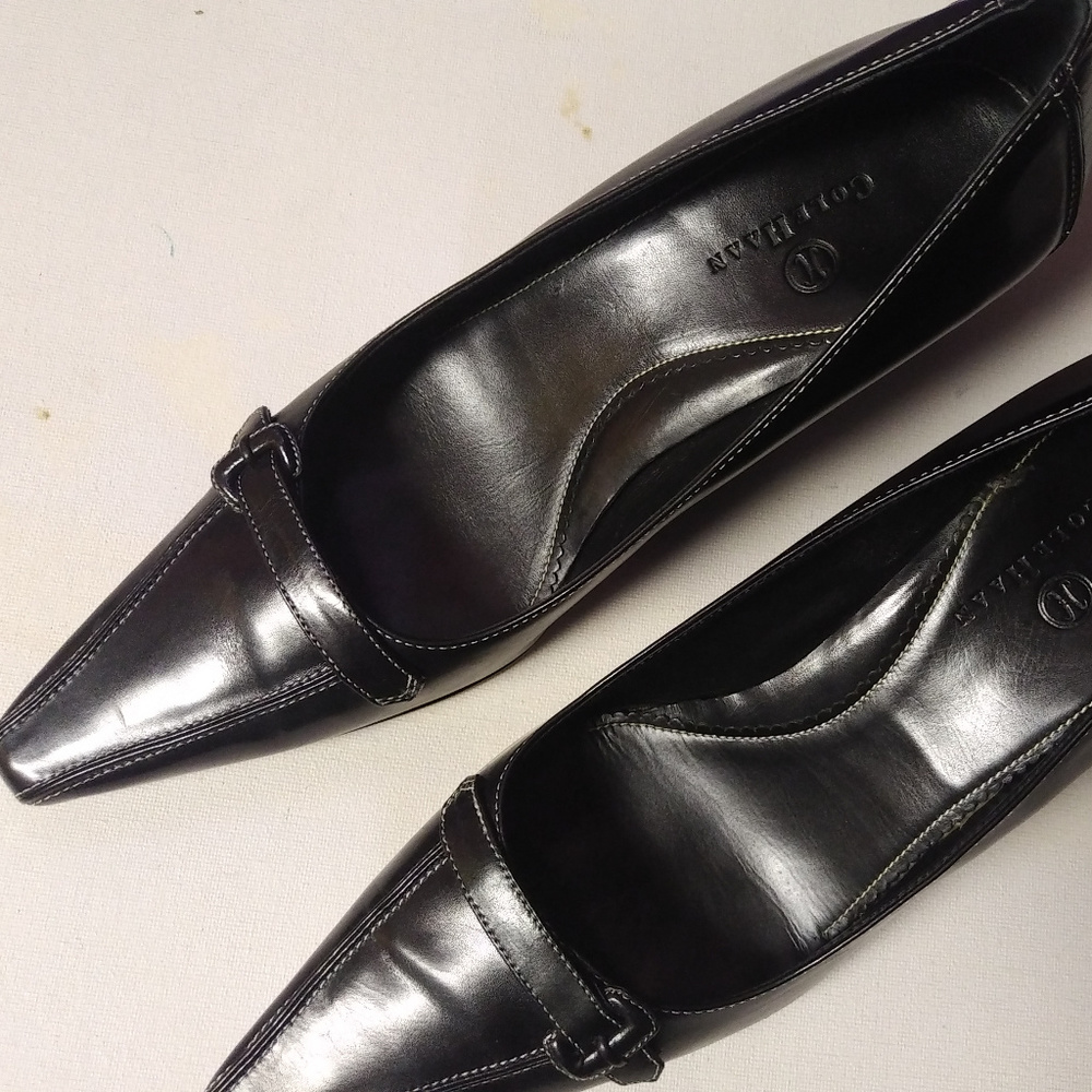 Classic Leather 2" Cole Haan Kitten Pumps 8 8b